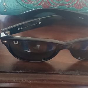 A new pair of Ray Ban sunglasses